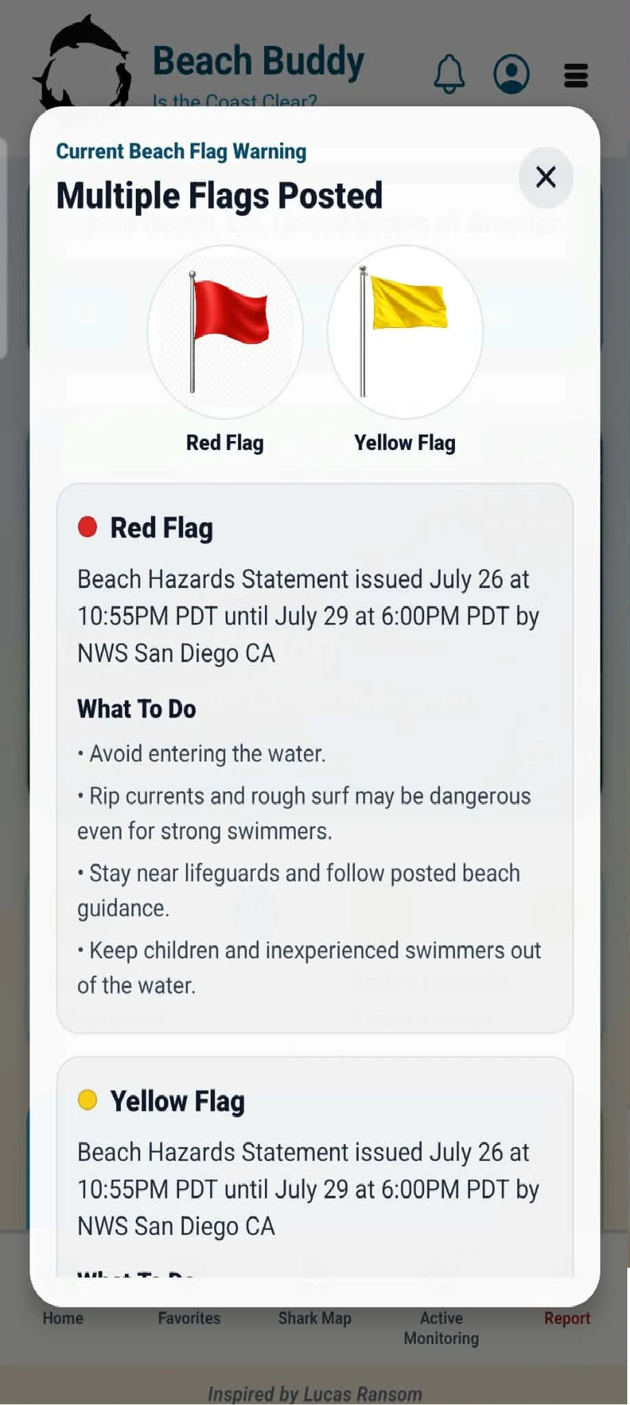 Beach Buddy screenshot
